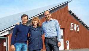 Moritz Winner, Susan Deutsch and Stefan Ebert manage day-to-day operations (left to right).