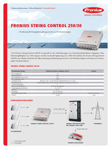 Fronius String Control 250 / 30