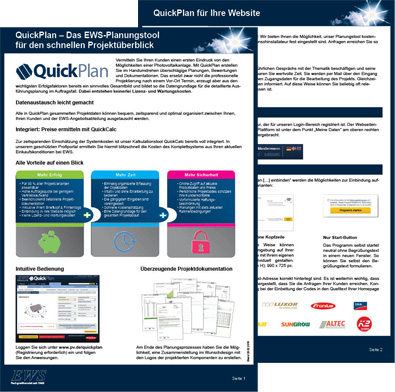 quickplan as soon as possible